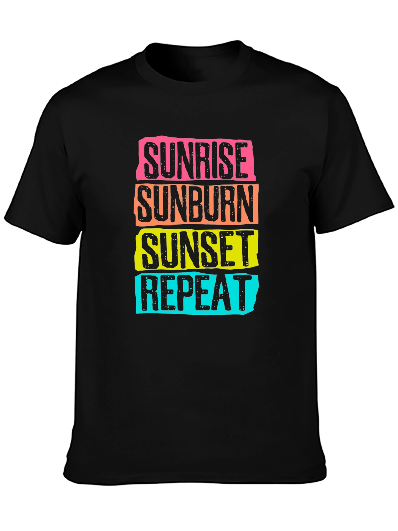 Sunrise Sunburn Sunset Repeat T-Shirt