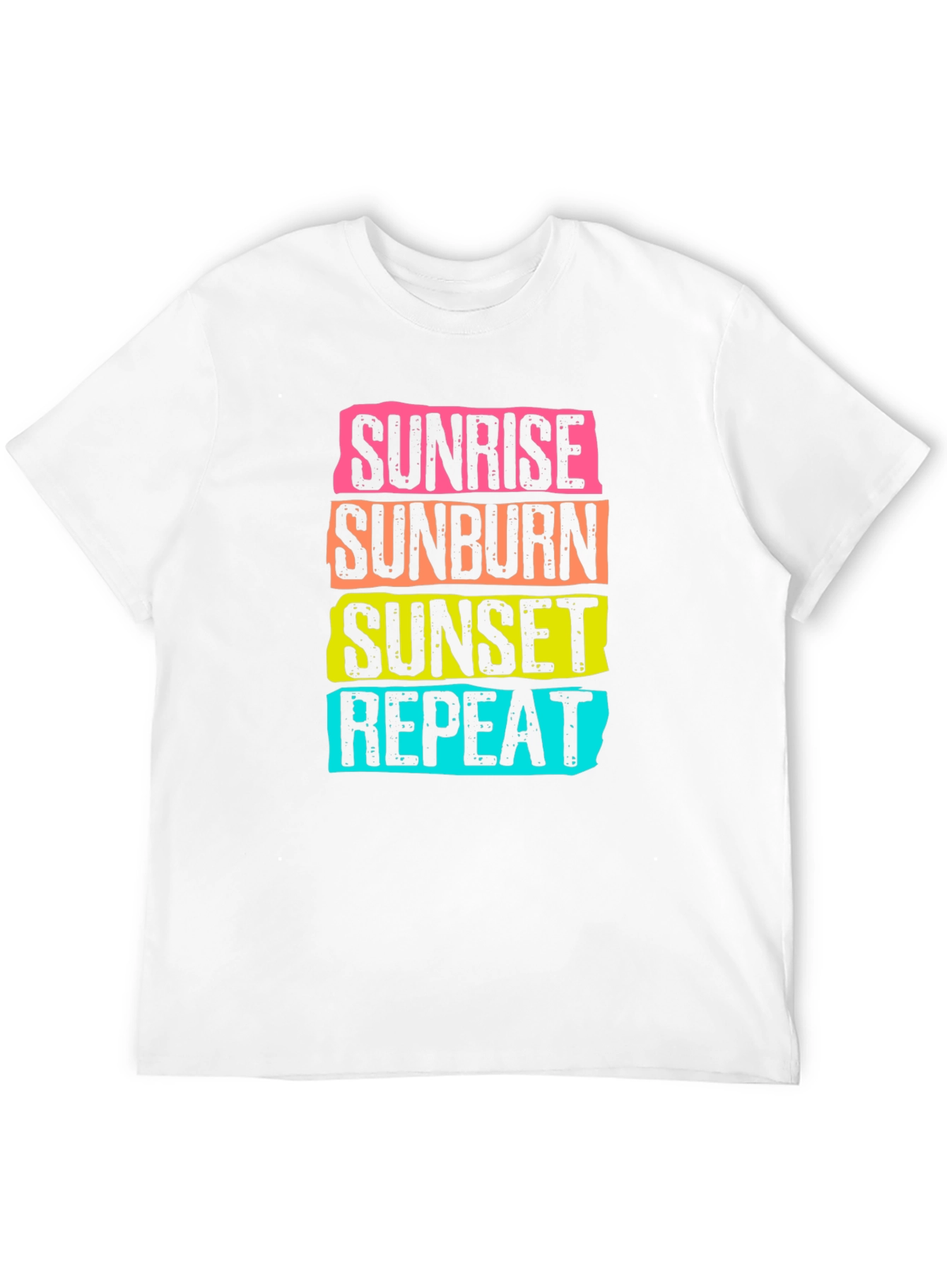 Sunrise Sunburn Sunset Repeat T-Shirt