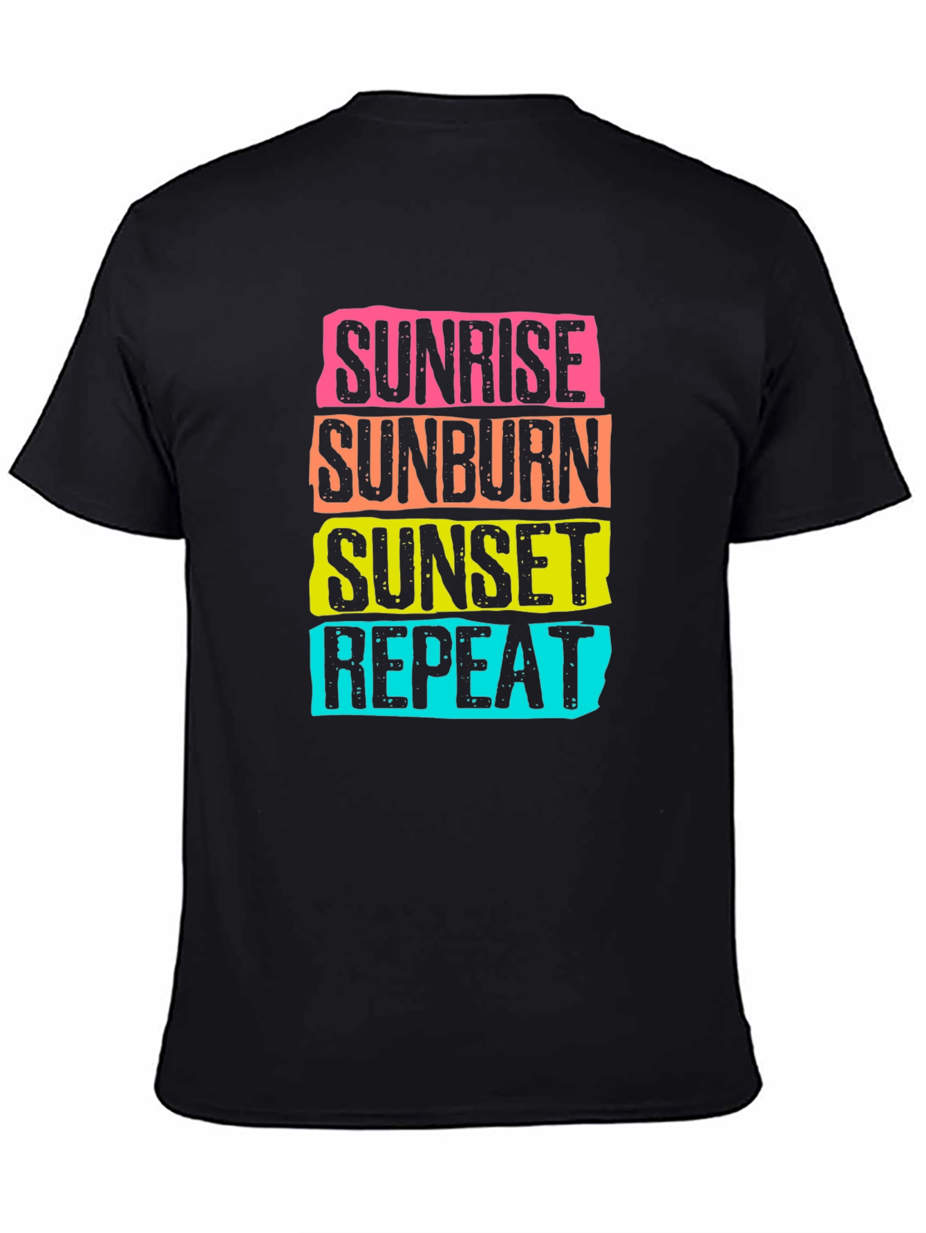 Sunrise Sunburn Sunset Repeat T-Shirt