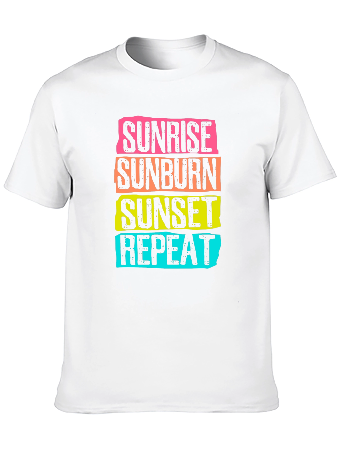 Sunrise Sunburn Sunset Repeat T-Shirt