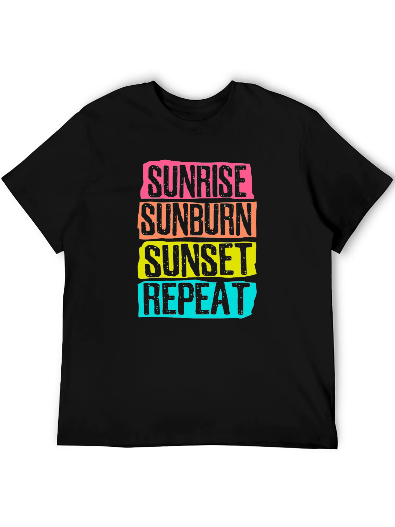 Sunrise Sunburn Sunset Repeat T-Shirt