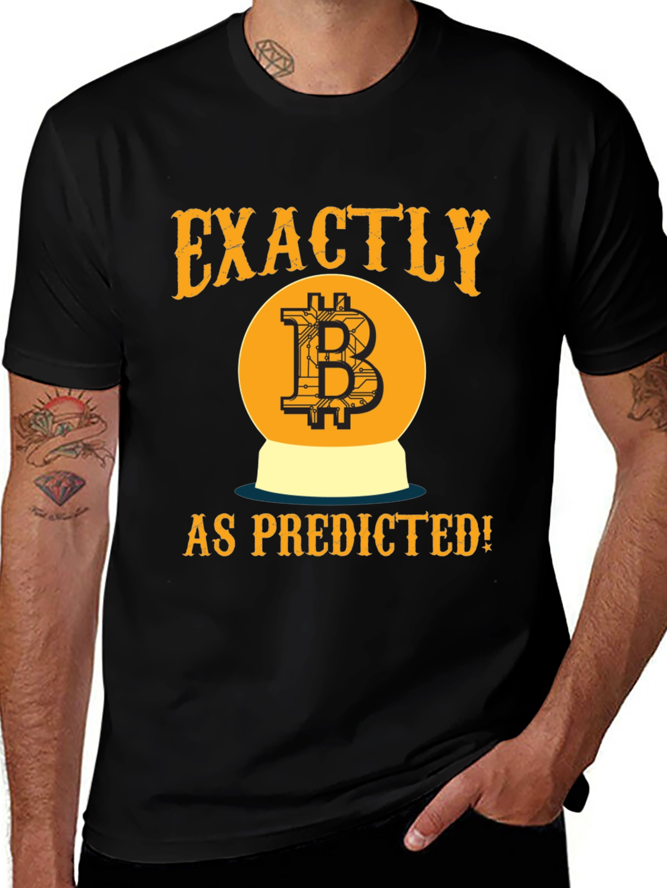 Bitcoin Exactly As Predicted T-Shirt