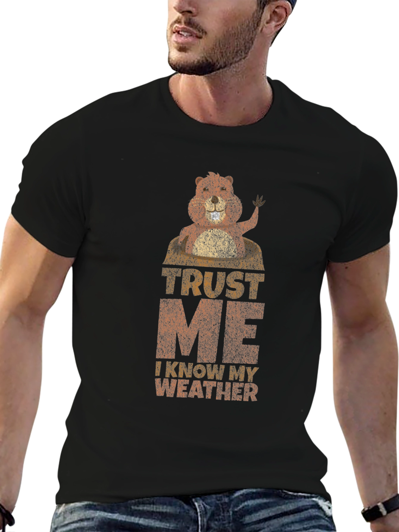 Trust Me I Know My Weather Graphic T-Shirt