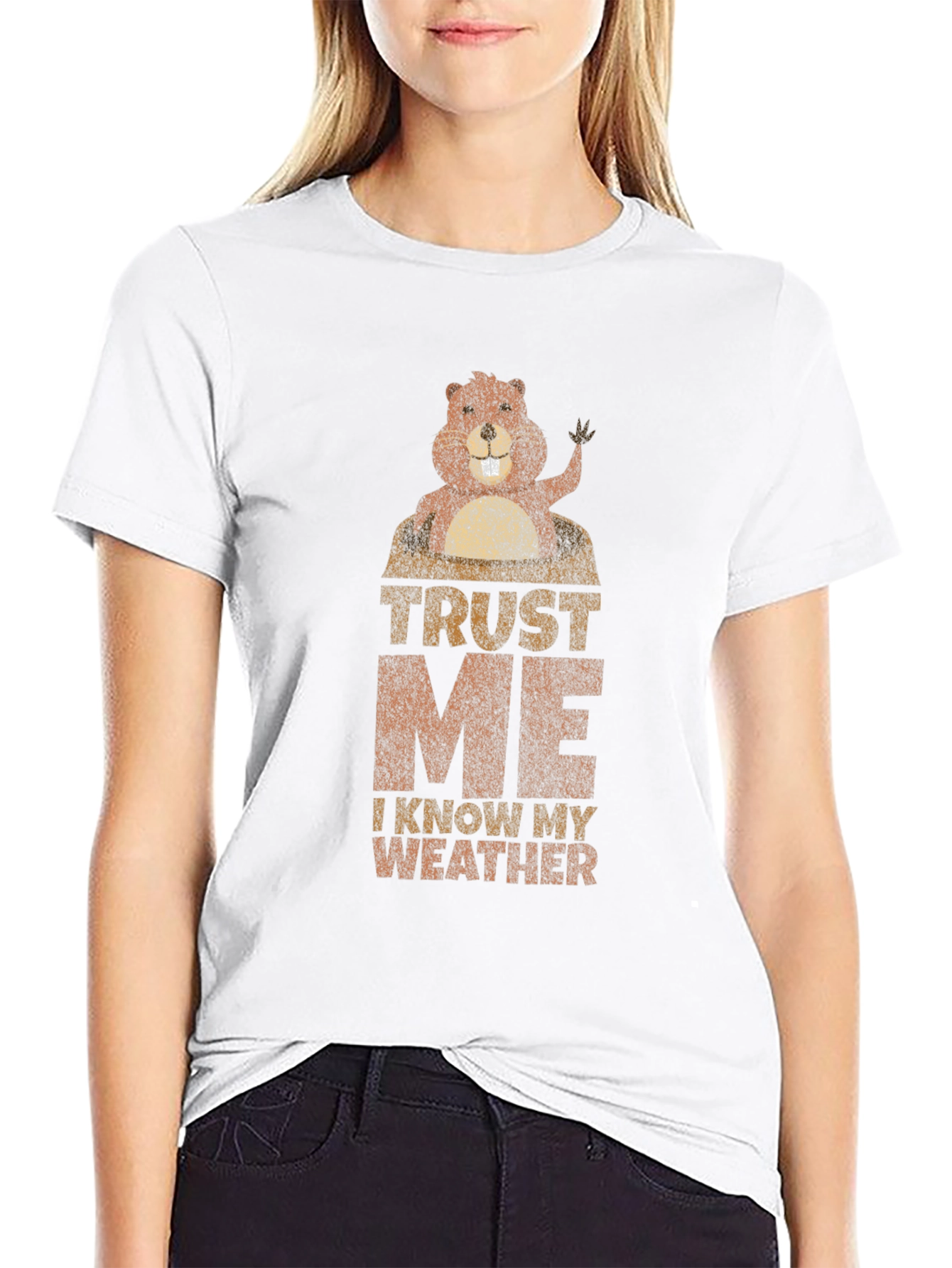 Trust Me I Know My Weather Graphic T-Shirt