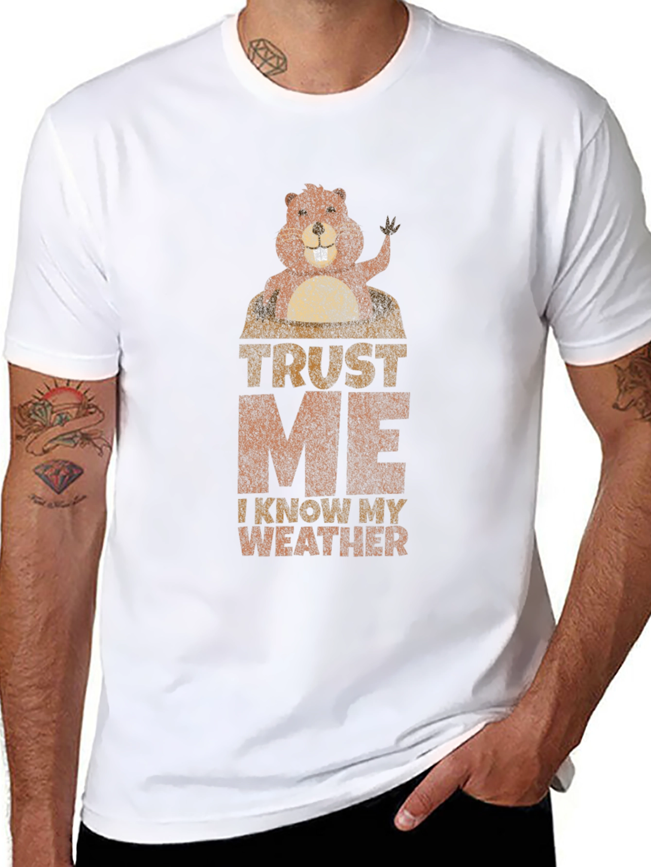 Trust Me I Know My Weather Graphic T-Shirt
