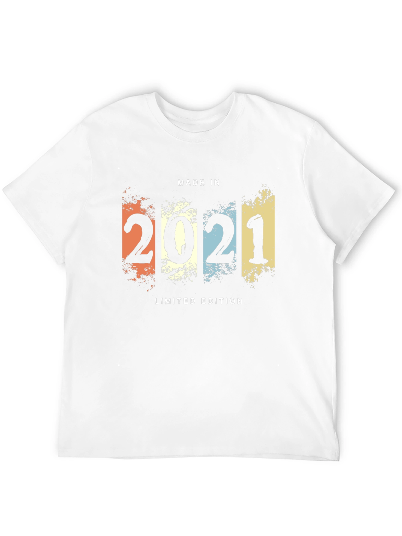 Made in 2021 Limited Edition Black T-Shirt
