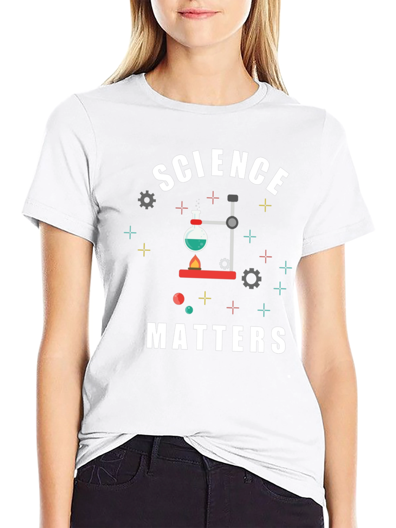 Science Matters T-Shirt - Black Graphic Tee