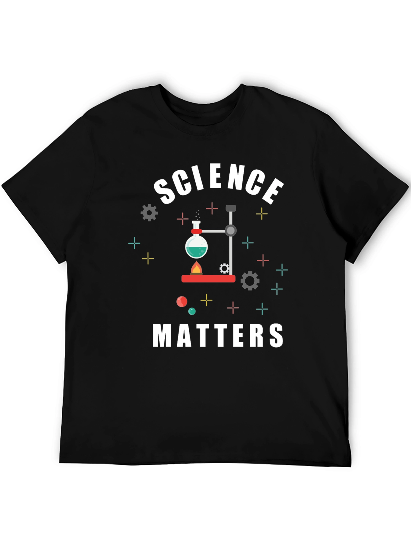 Science Matters T-Shirt - Black Graphic Tee