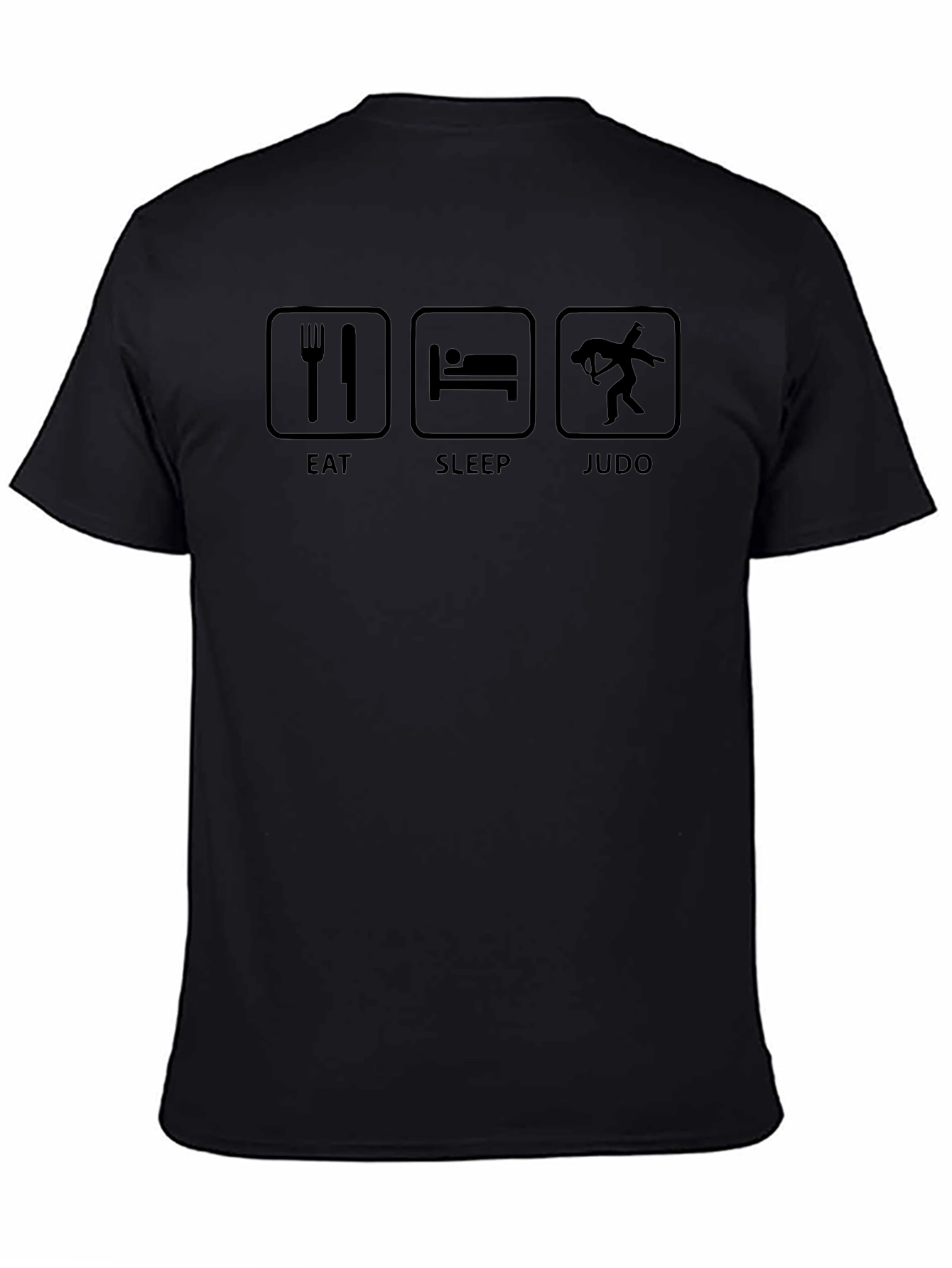 Eat Sleep Judo T-Shirt - Martial Arts Funny Tee
