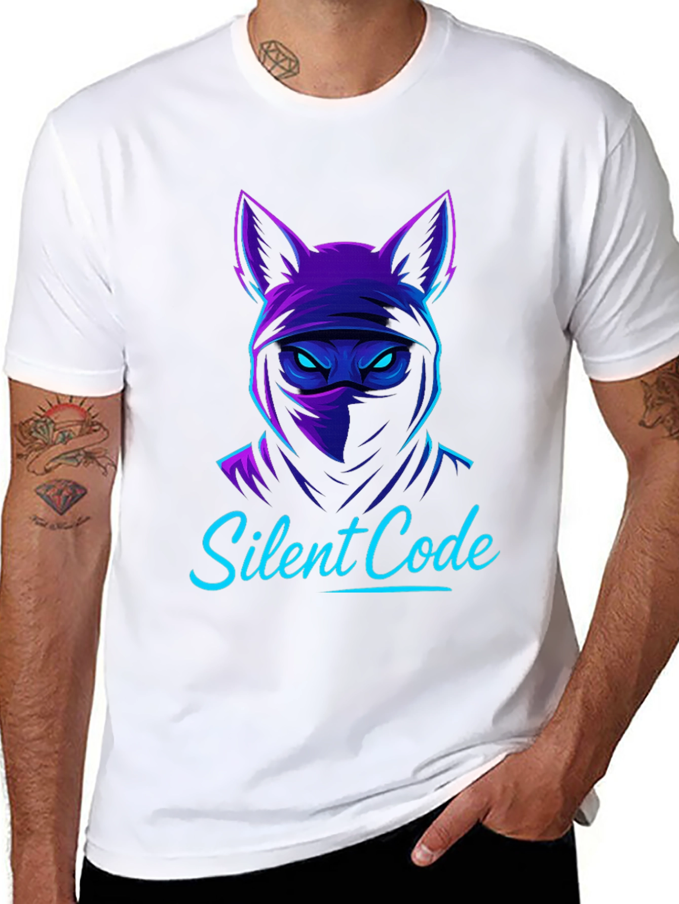Silent Code Ninja T-Shirt - Soft Cotton Blend