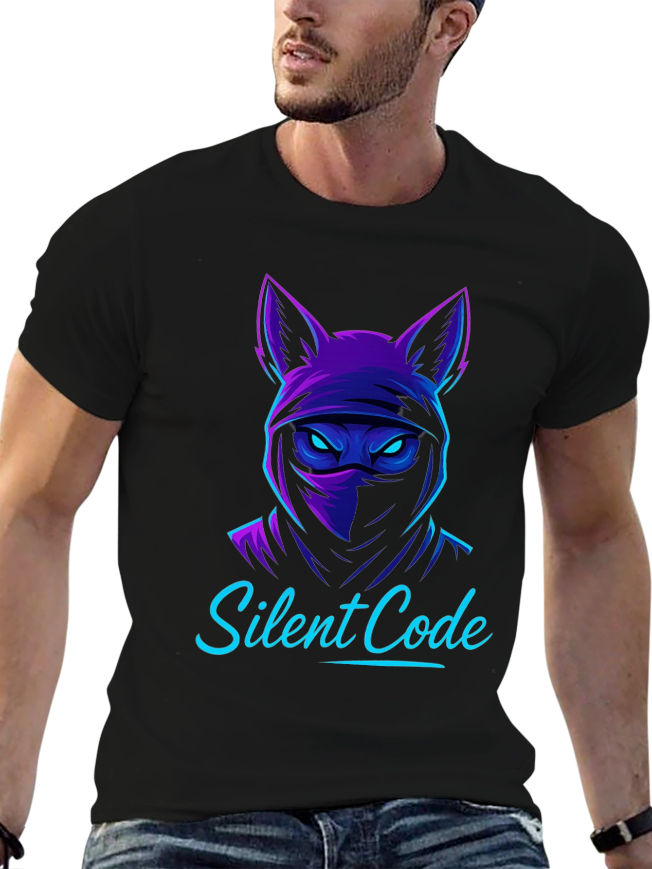 Silent Code Ninja T-Shirt - Soft Cotton Blend