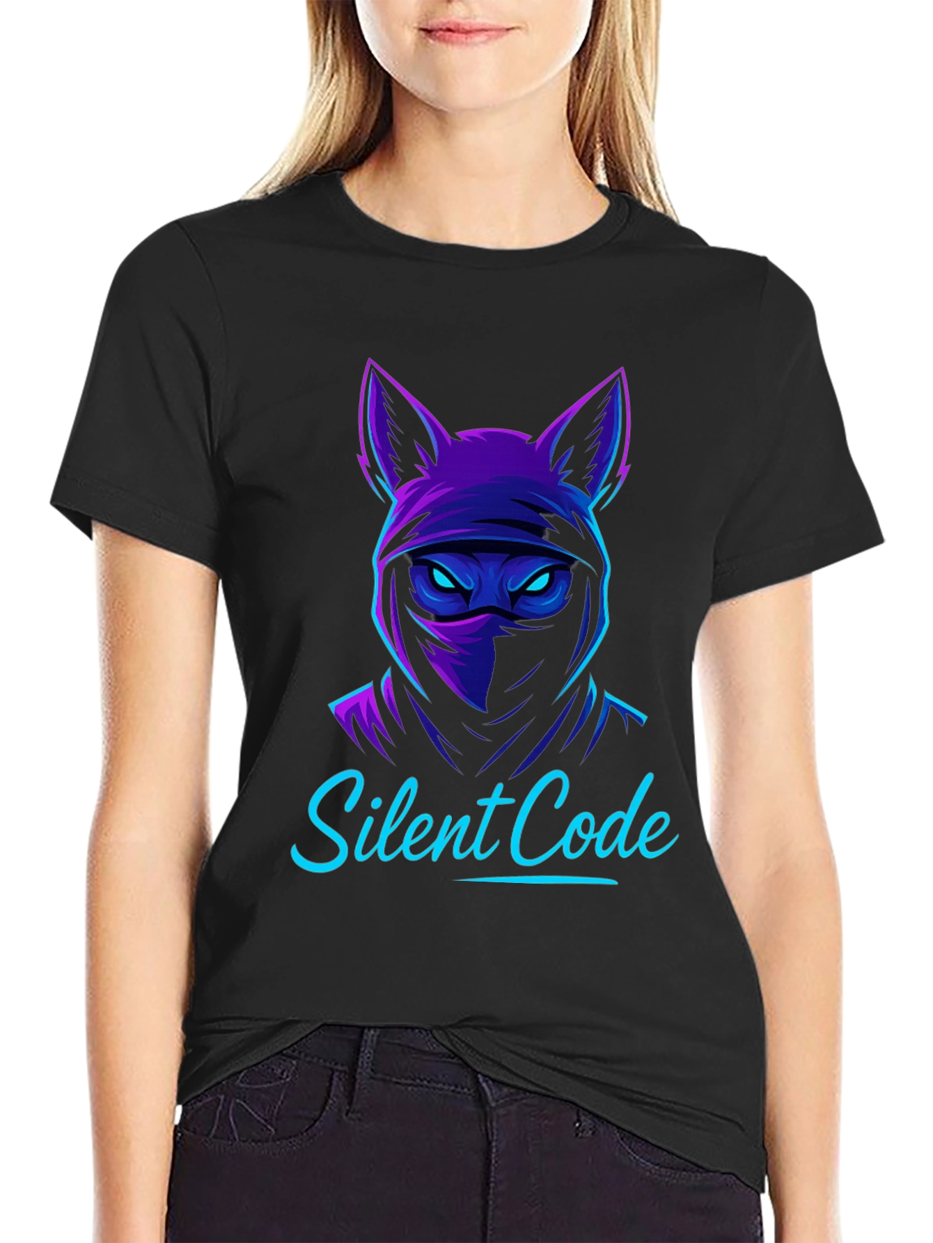 Silent Code Ninja T-Shirt - Soft Cotton Blend