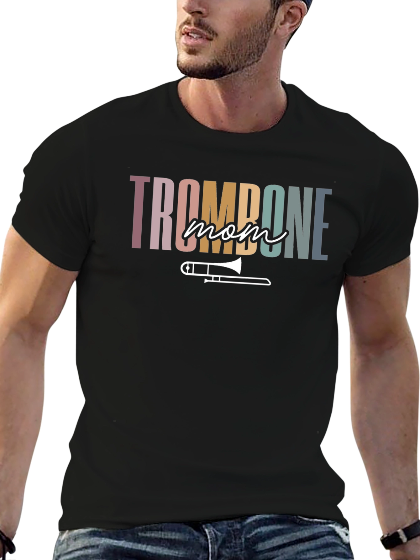 Trombone Mom Graphic Tee