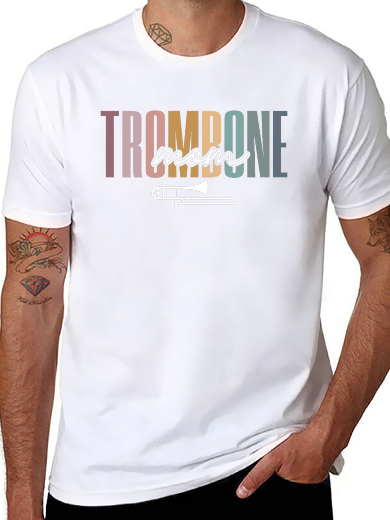 Trombone Mom Graphic Tee