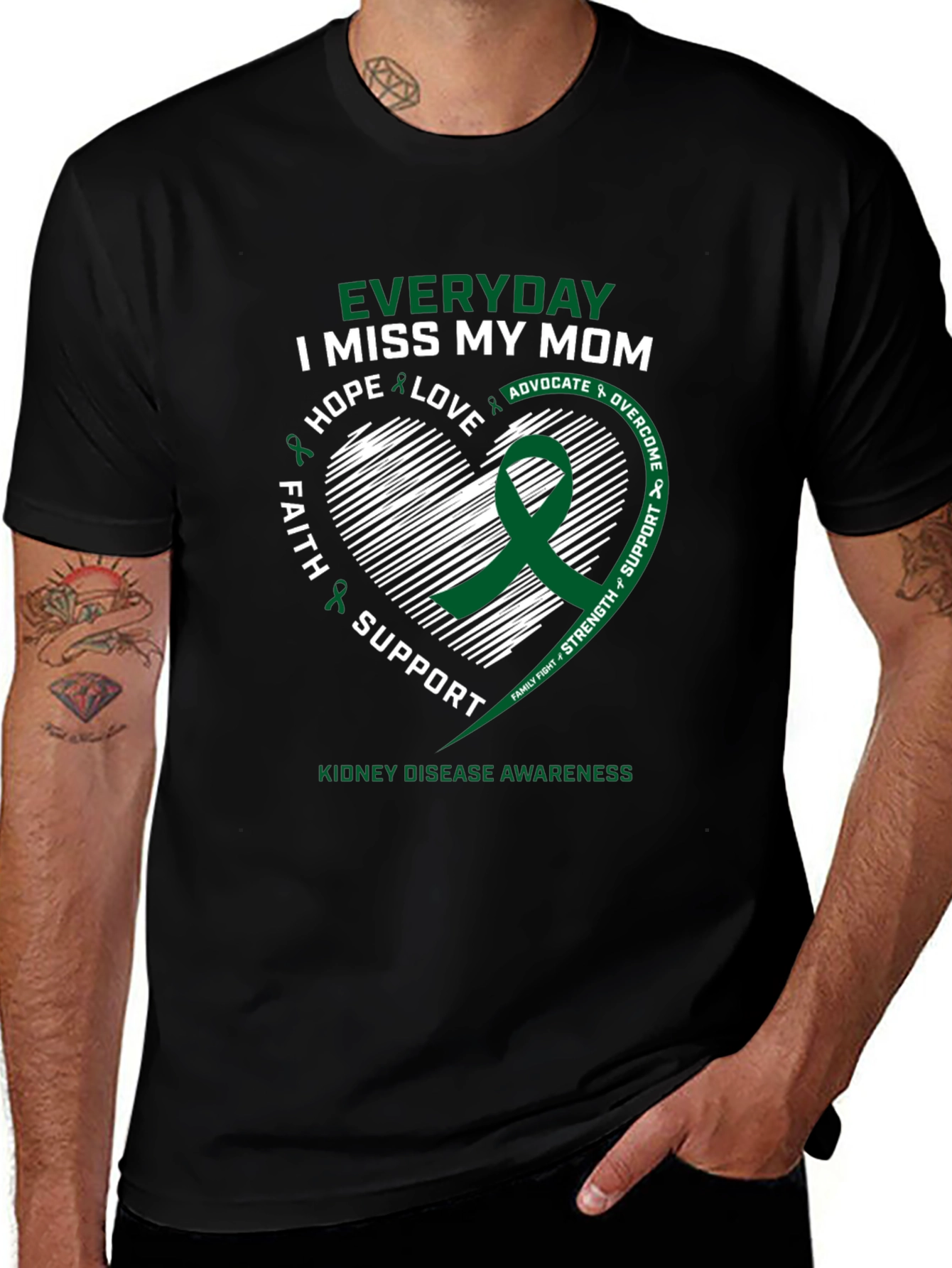 Everyday I Miss My Mom Kidney Disease Awareness T-Shirt