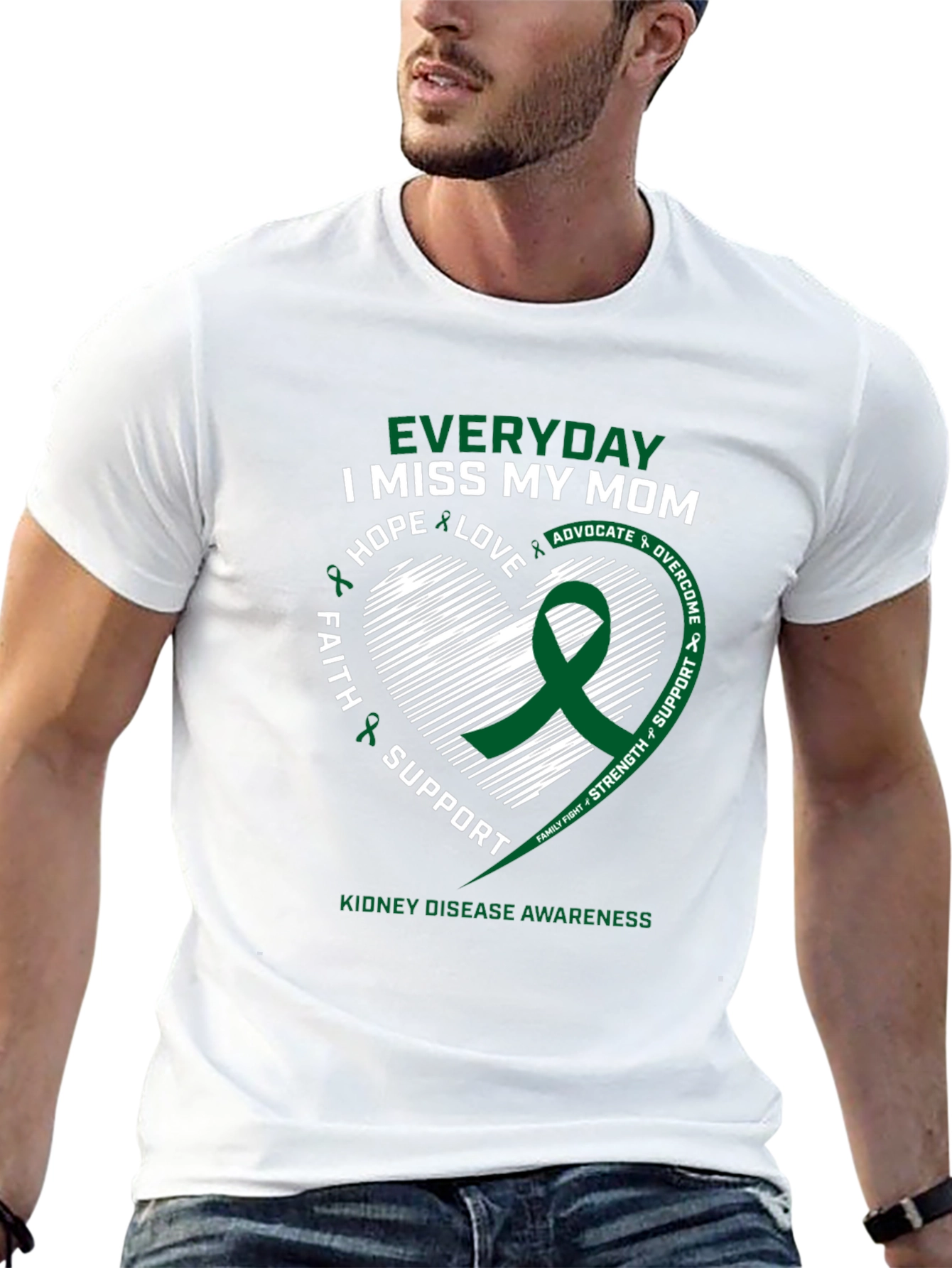 Everyday I Miss My Mom Kidney Disease Awareness T-Shirt