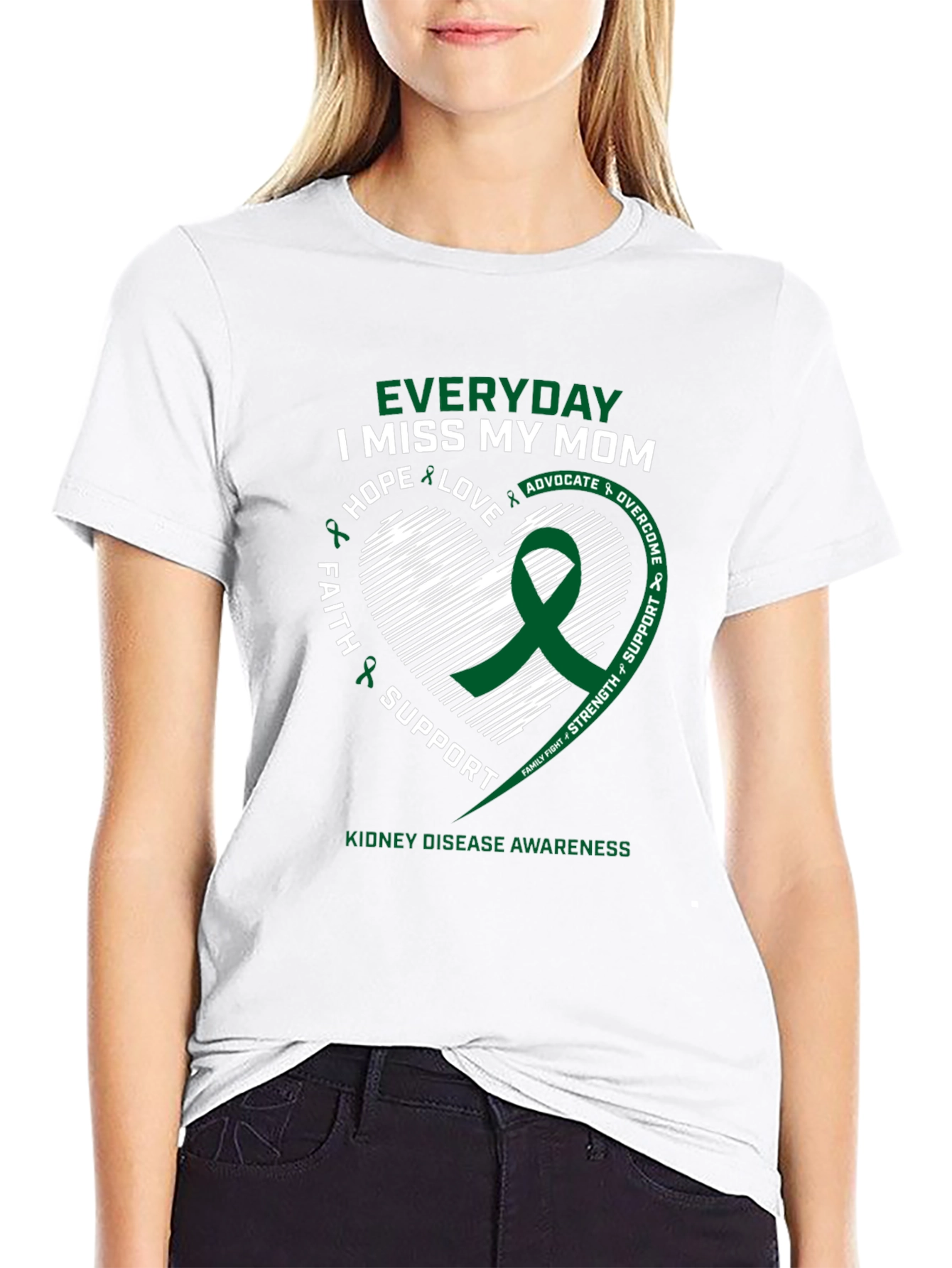 Everyday I Miss My Mom Kidney Disease Awareness T-Shirt