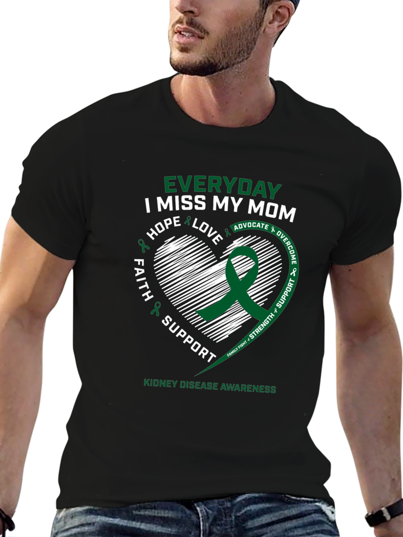 Everyday I Miss My Mom Kidney Disease Awareness T-Shirt