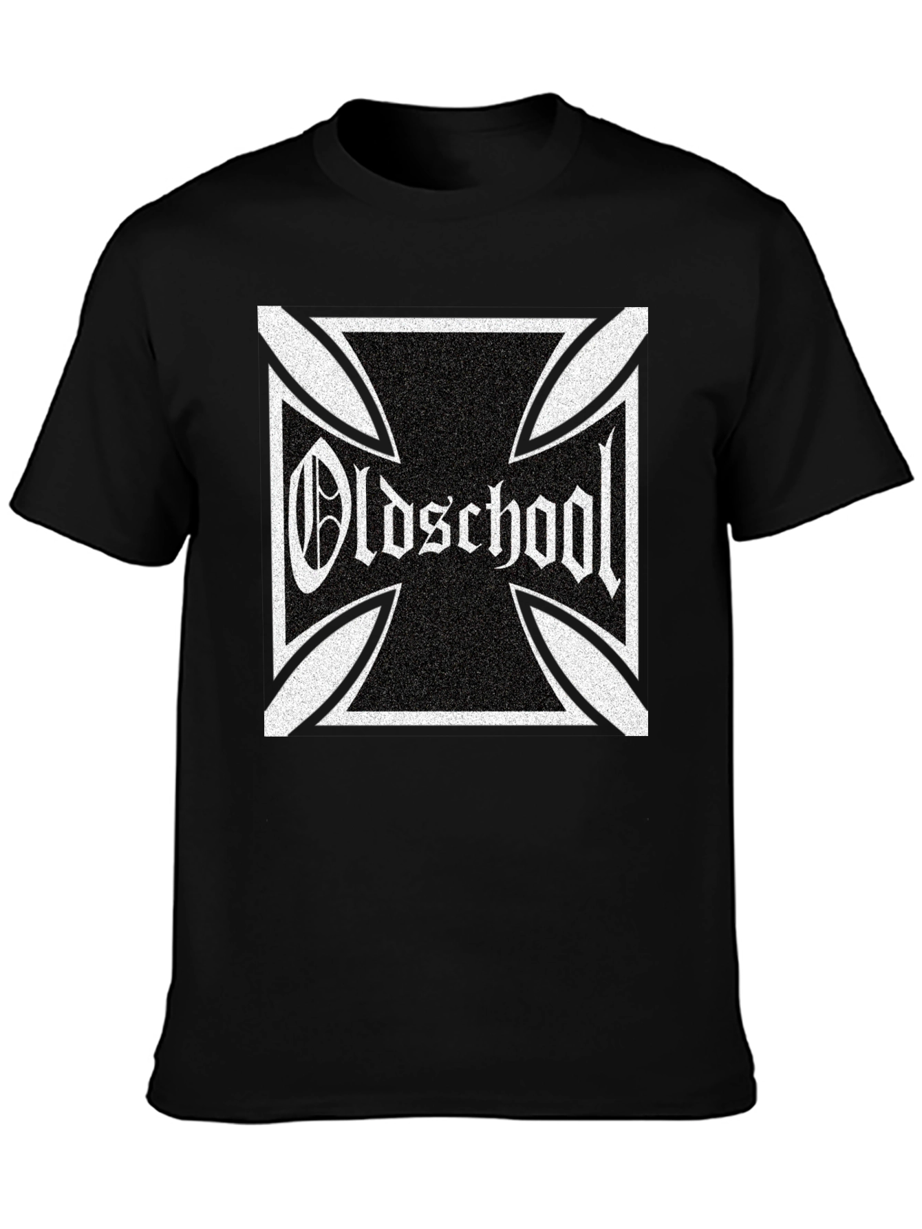 Oldschool Graphic T-Shirt - Black Cotton Tee