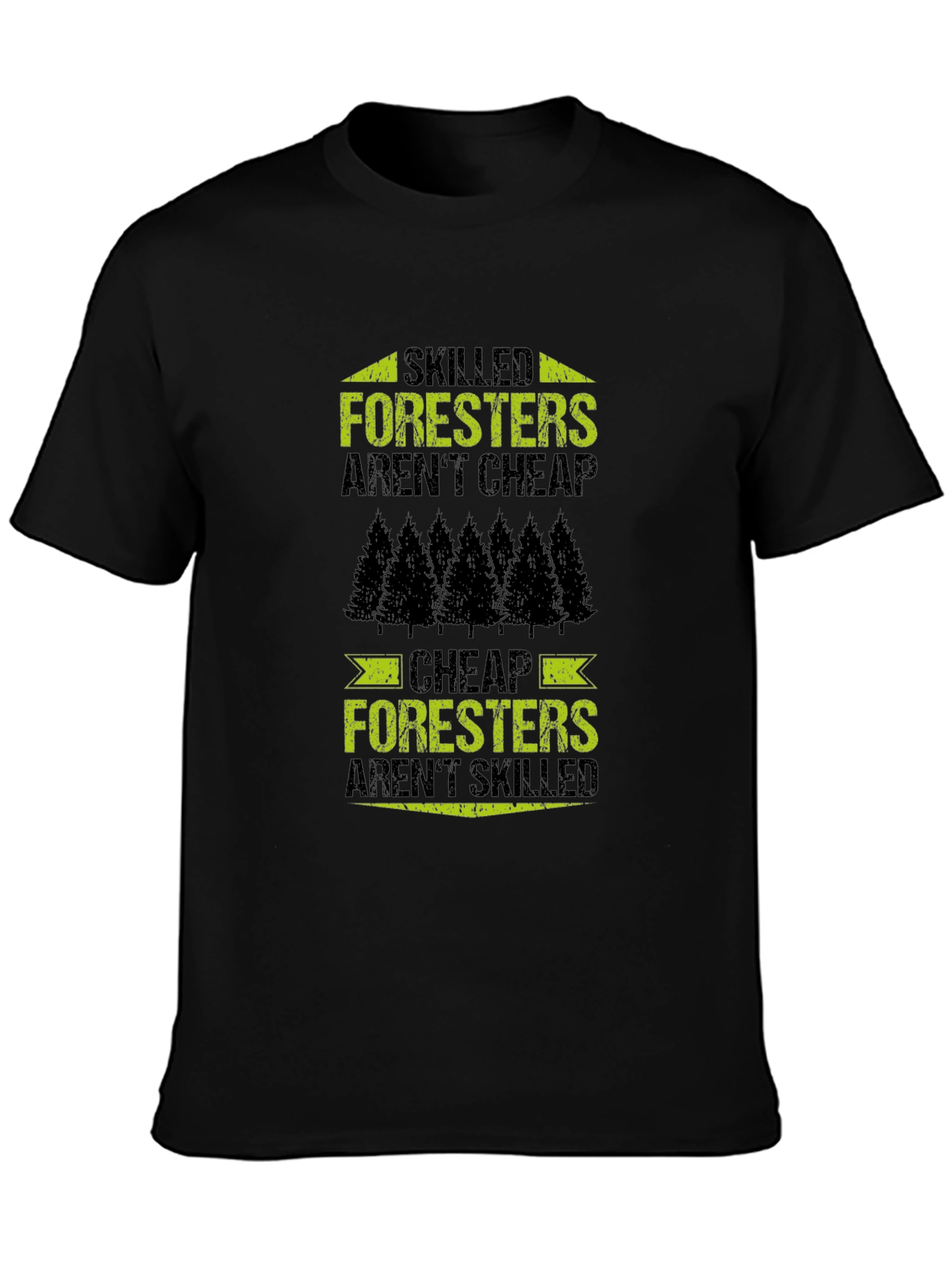 Skilled Foresters Graphic T-Shirt - Black