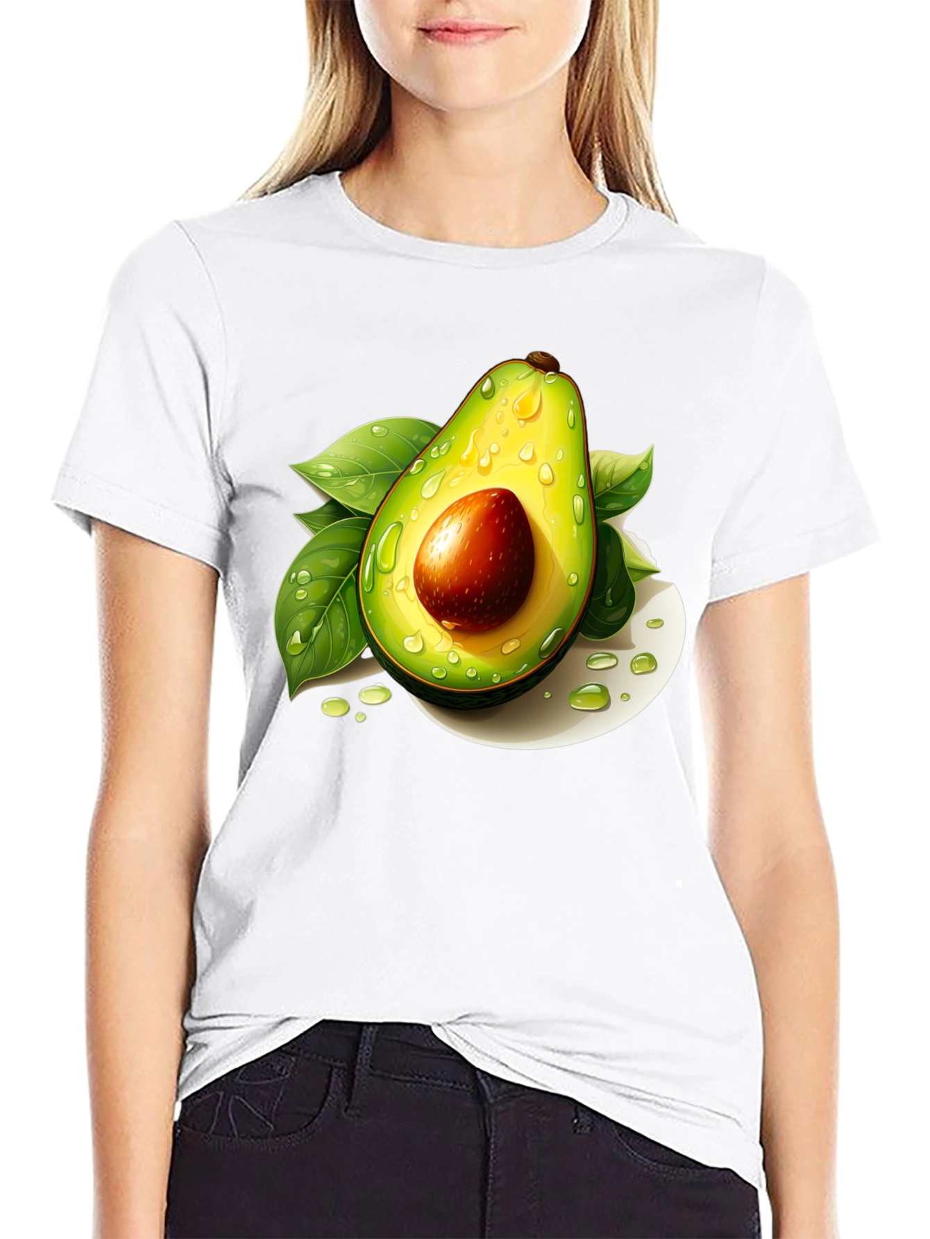 Avocado Graphic Tee - Fresh & Fun!