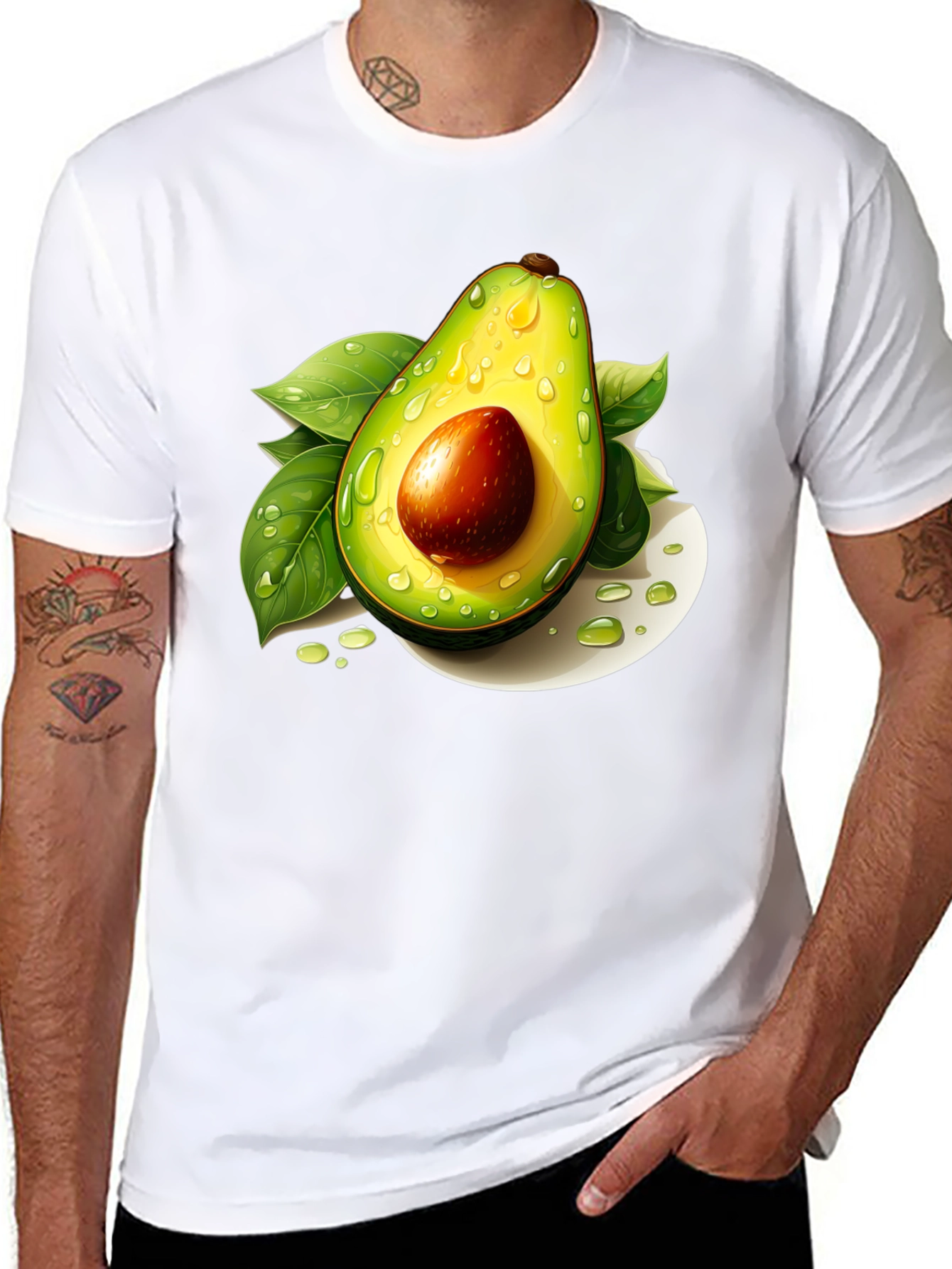 Avocado Graphic Tee - Fresh & Fun!
