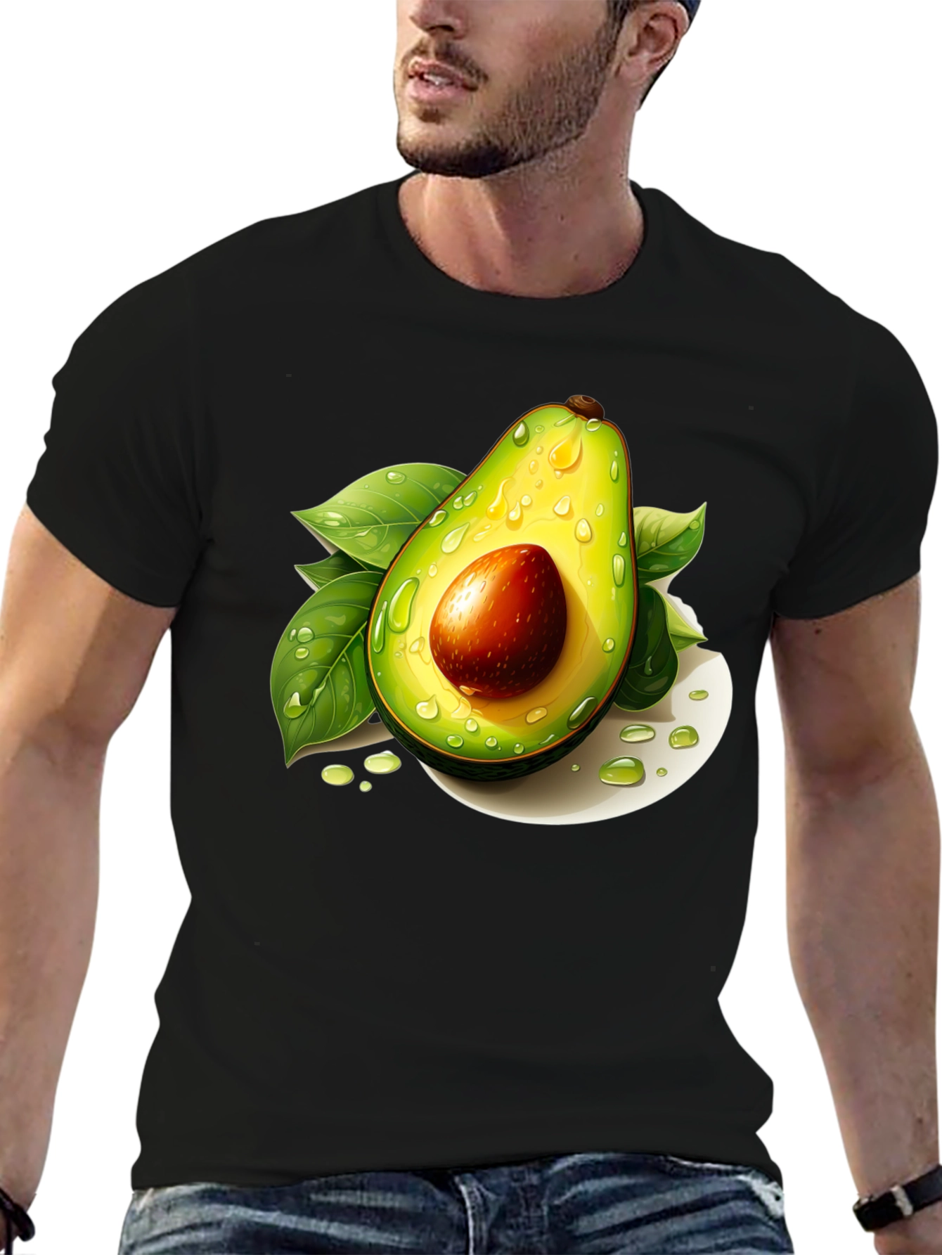 Avocado Graphic Tee - Fresh & Fun!