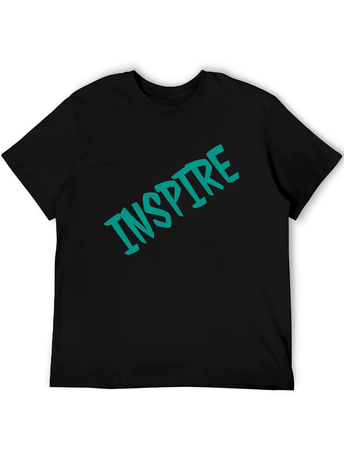 Inspire Black T-Shirt - Motivational Tee