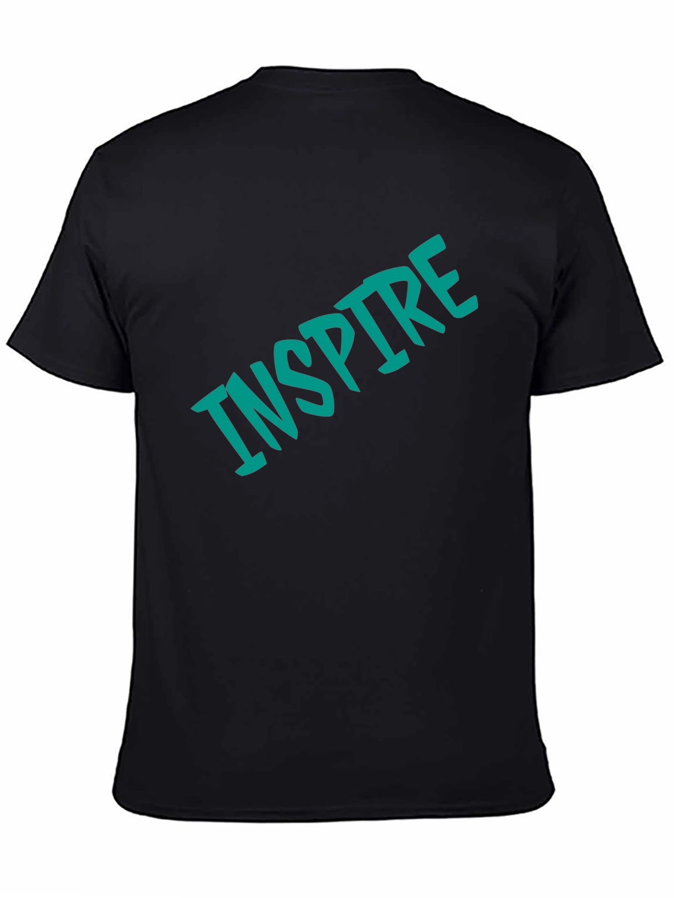 Inspire Black T-Shirt - Motivational Tee