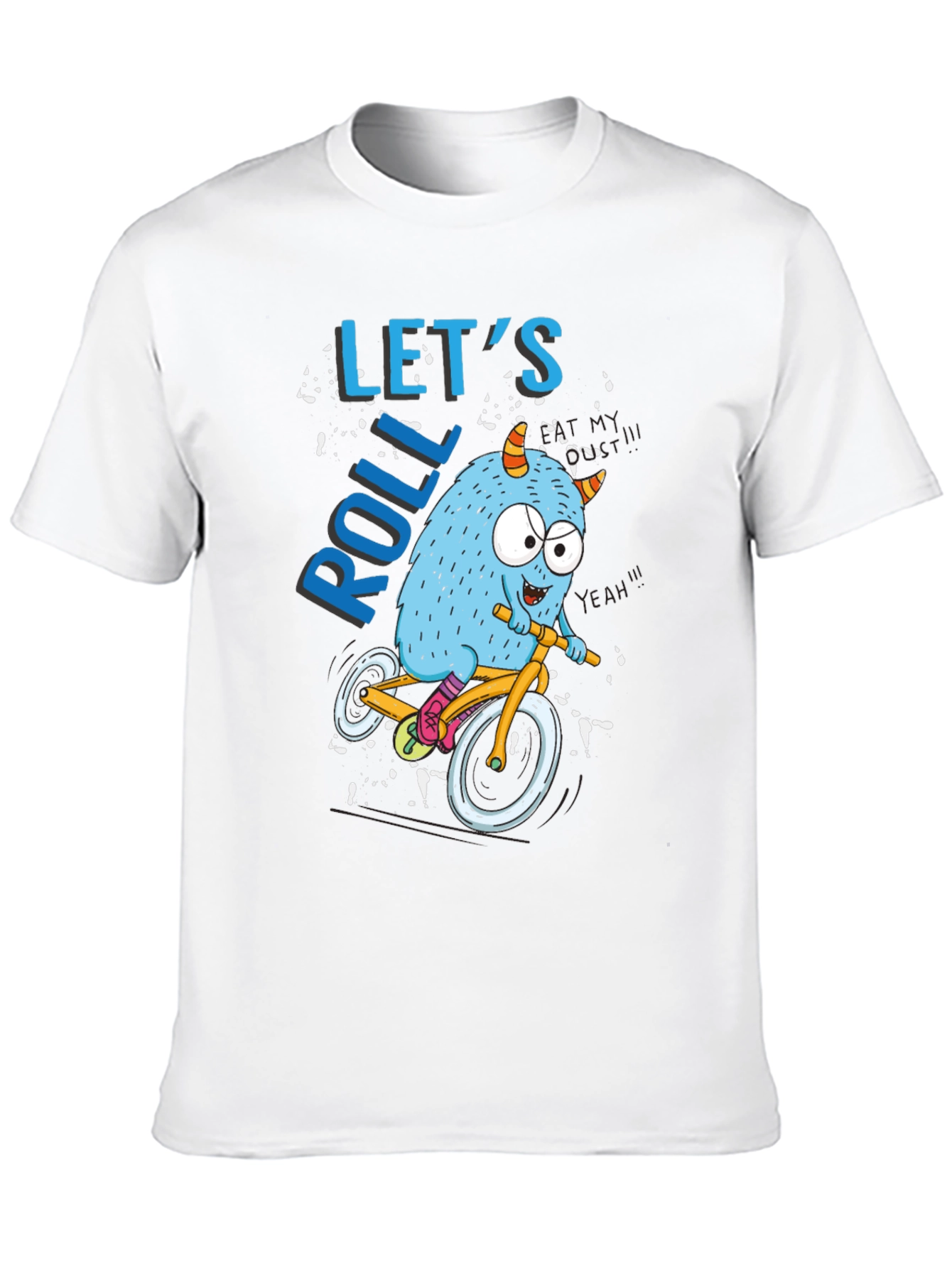 Monster Bike Ride Graphic Tee - Lets Roll!
