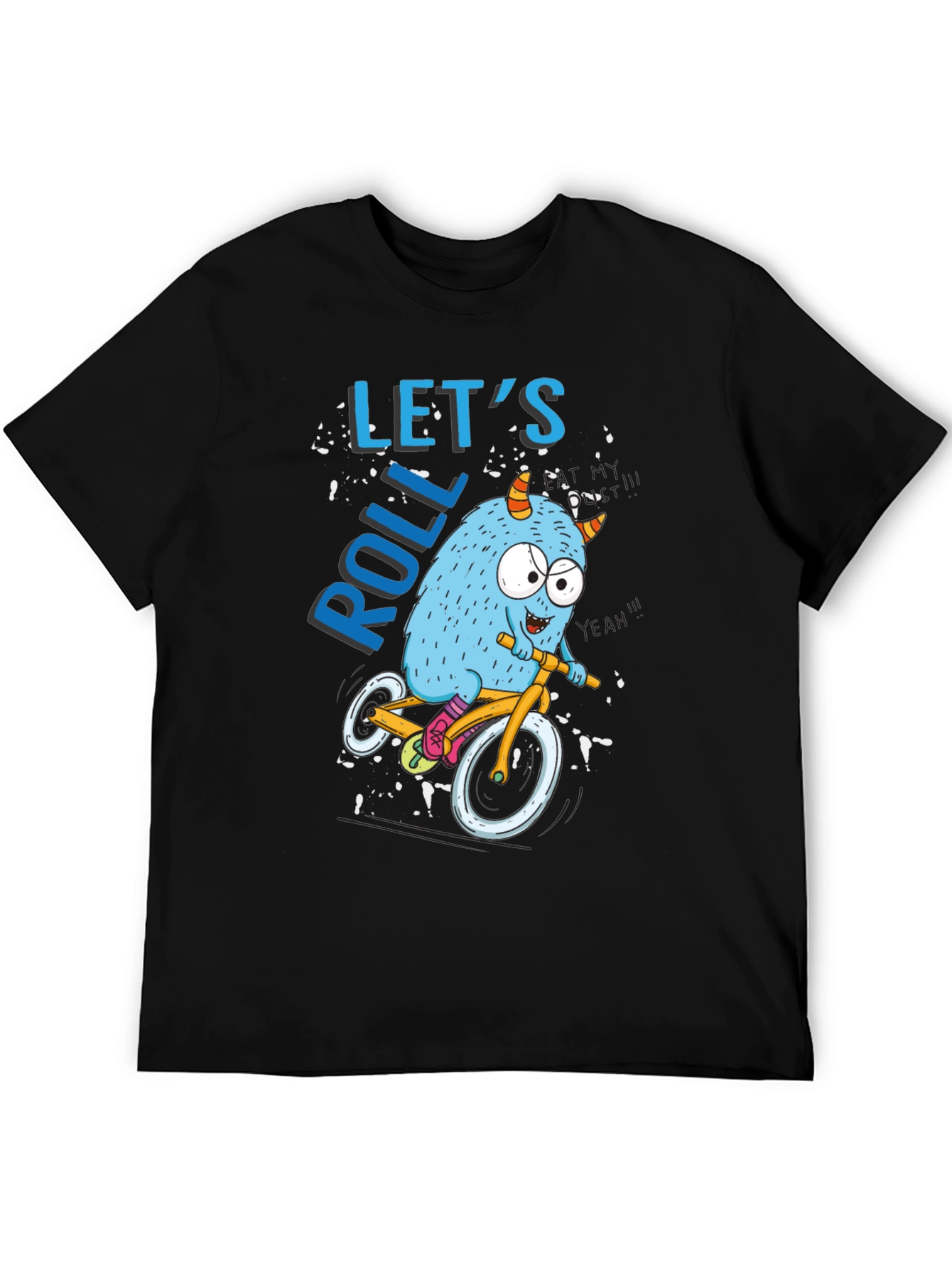 Monster Bike Ride Graphic Tee - Lets Roll!