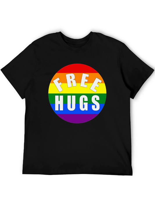 Free Hugs Rainbow Pride T-Shirt