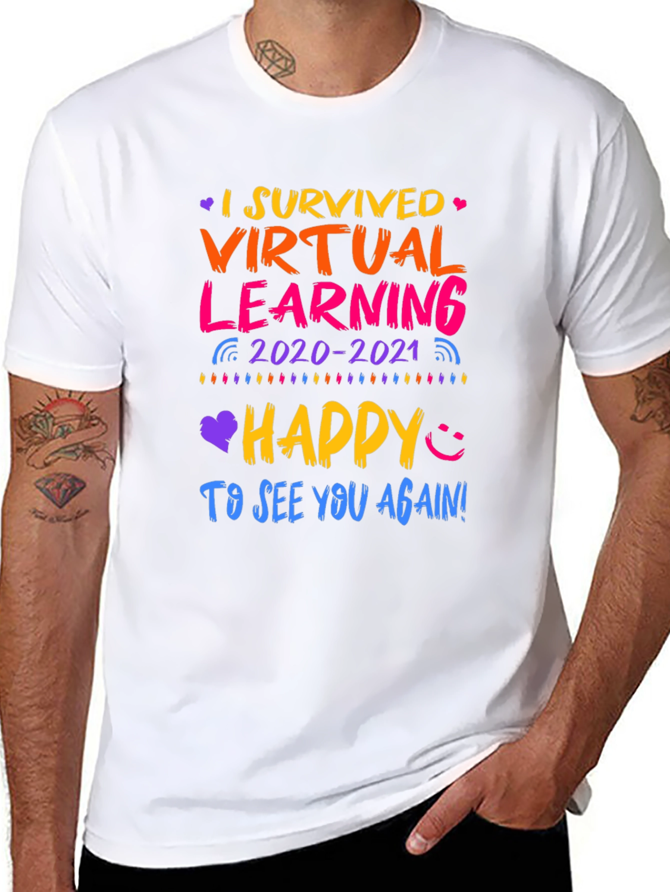 I Survived Virtual Learning T-Shirt