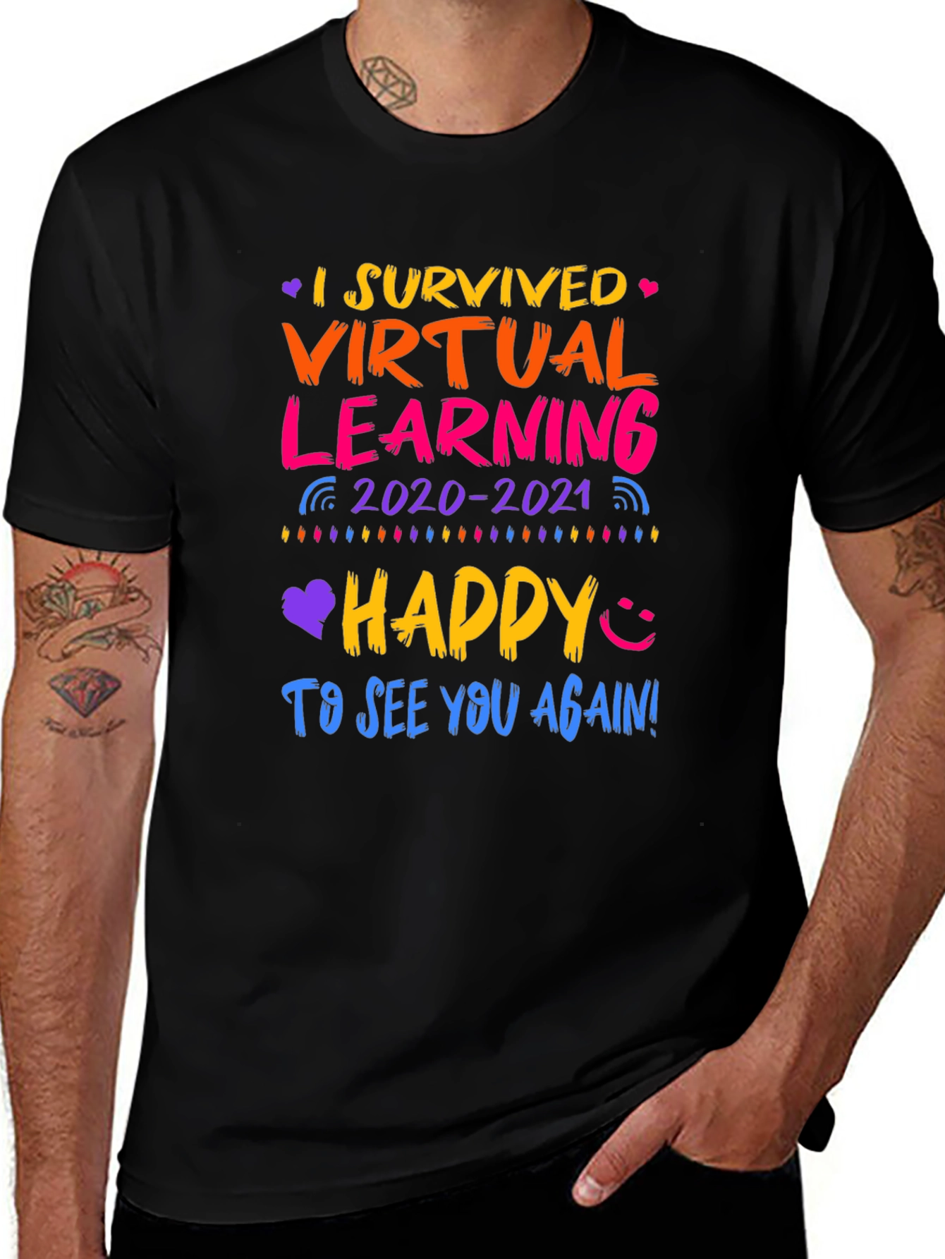 I Survived Virtual Learning T-Shirt