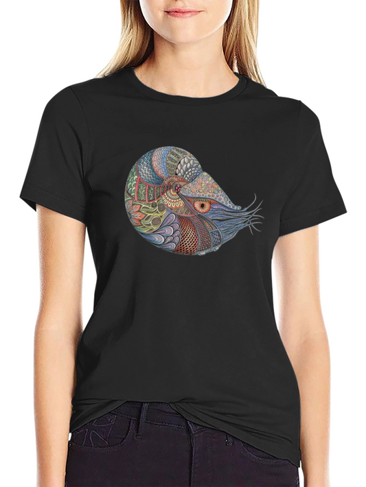 Nautilus Graphic Black T-Shirt