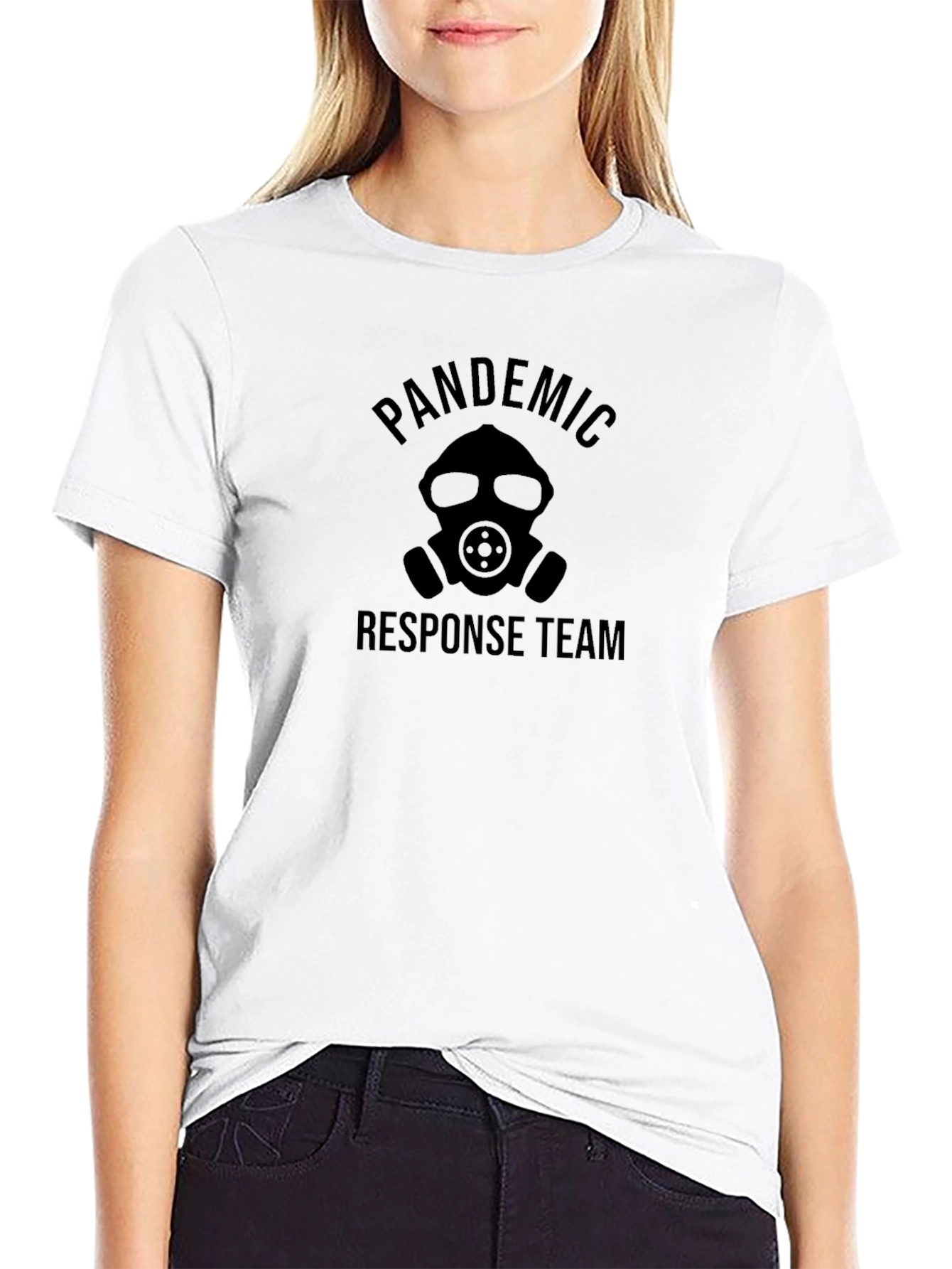 Pandemic Response Team T-Shirt - Gas Mask Graphic