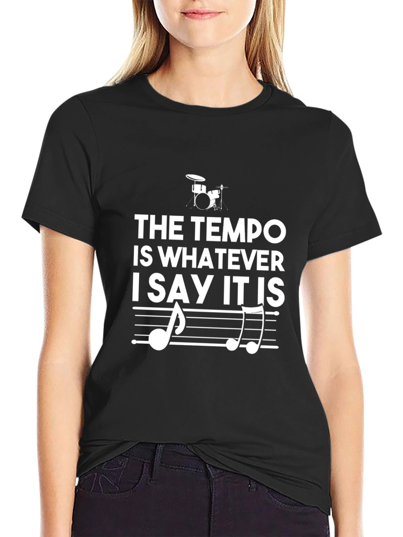 Tempo Drummer Music T-Shirt