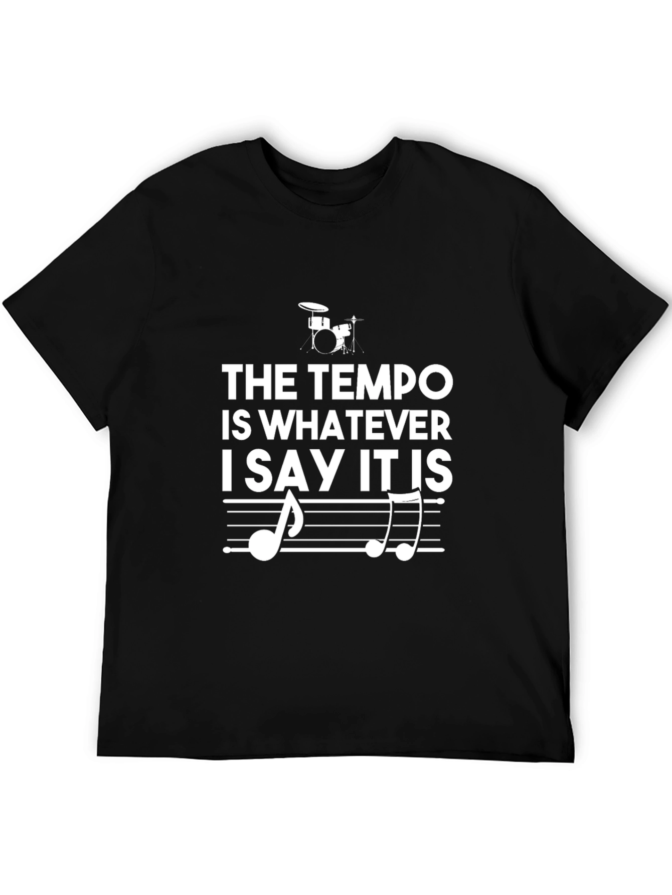 Tempo Drummer Music T-Shirt