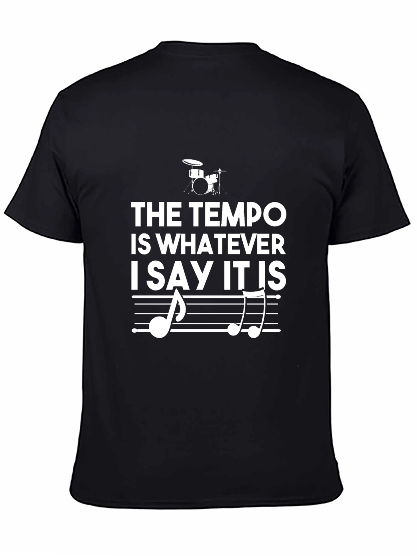 Tempo Drummer Music T-Shirt