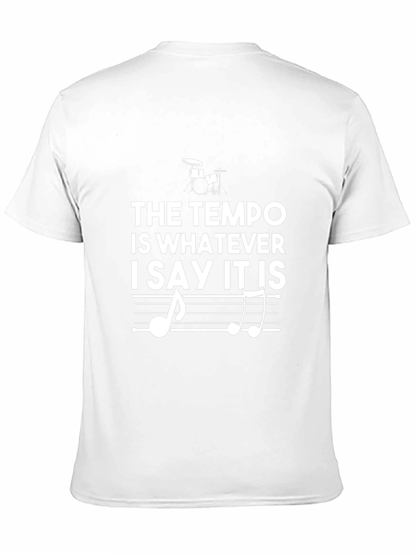 Tempo Drummer Music T-Shirt