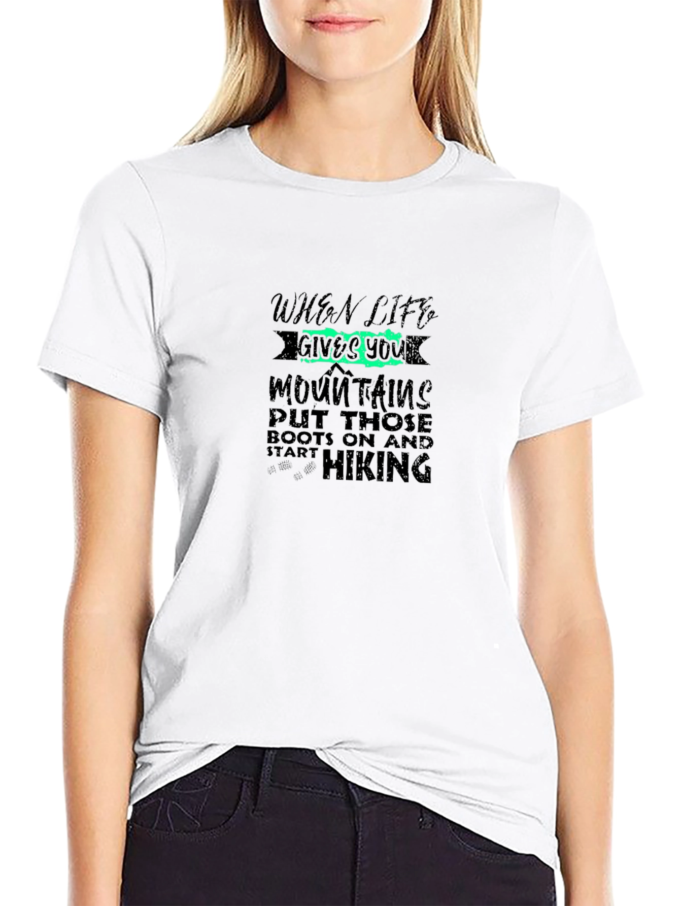 Hiking Adventure T-Shirt: When Life Gives You Mountains