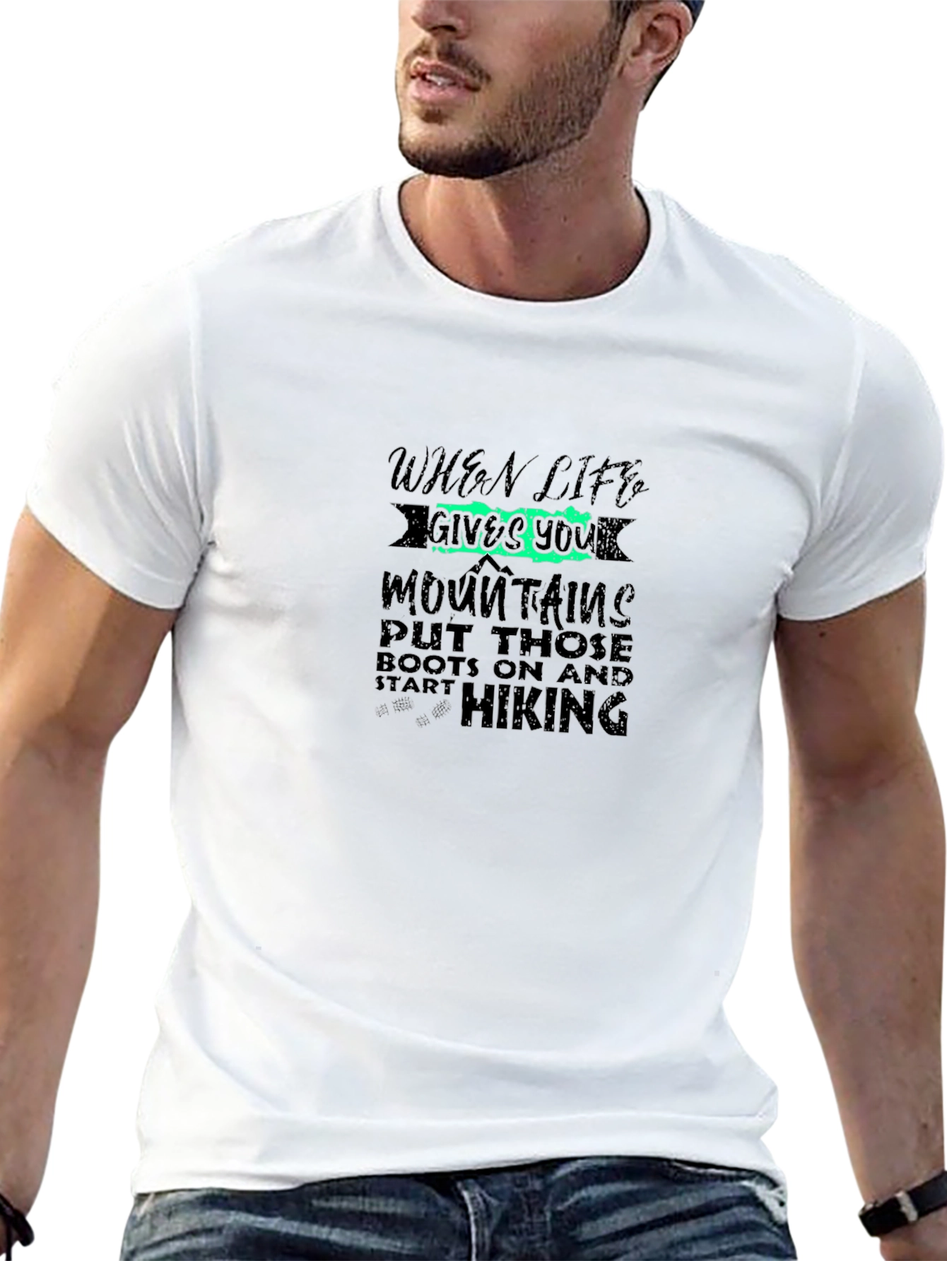 Hiking Adventure T-Shirt: When Life Gives You Mountains