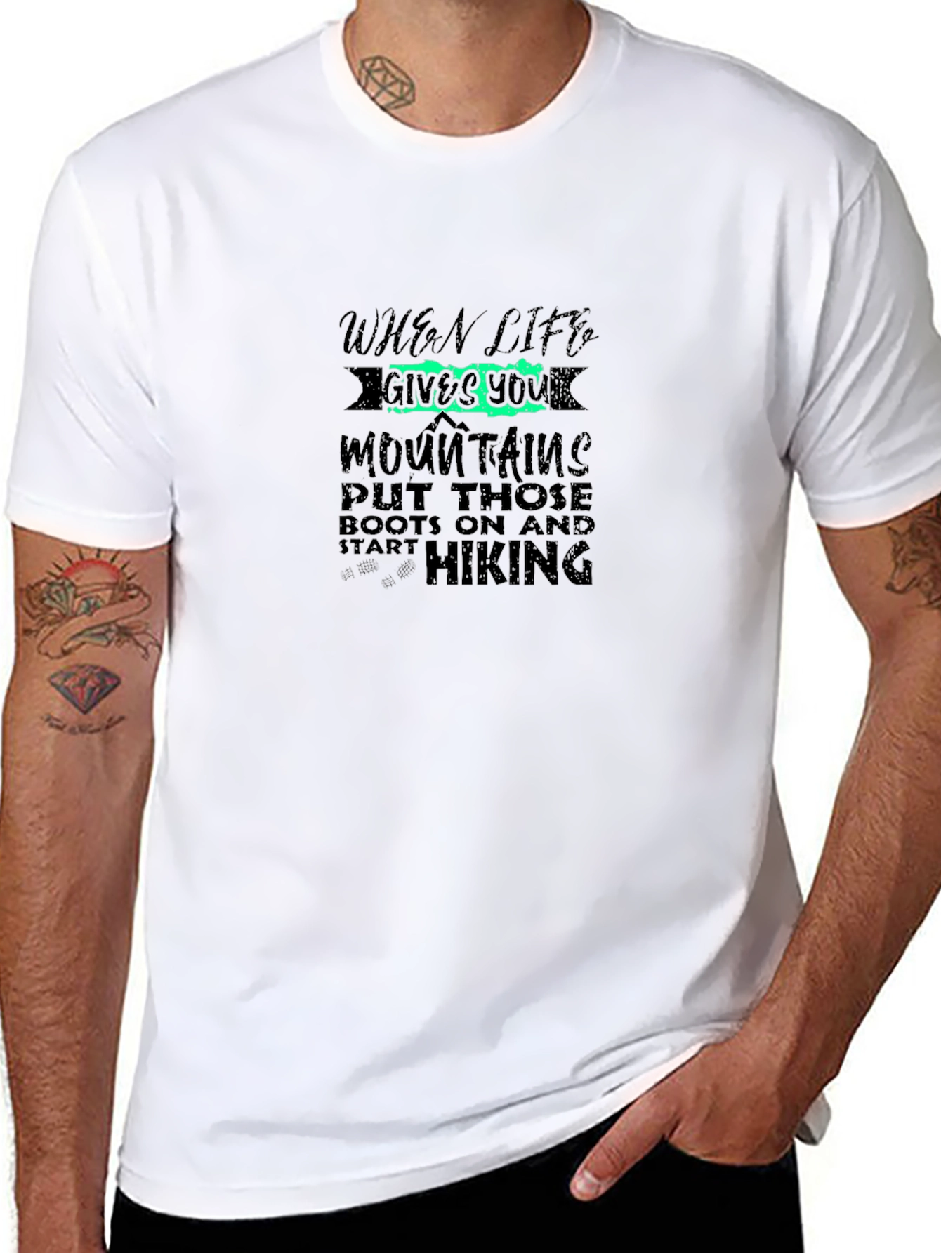 Hiking Adventure T-Shirt: When Life Gives You Mountains