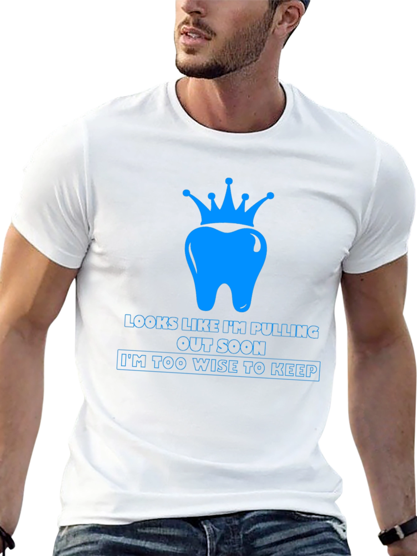 Wisdom Tooth Crown T-Shirt - Funny Dental Tee