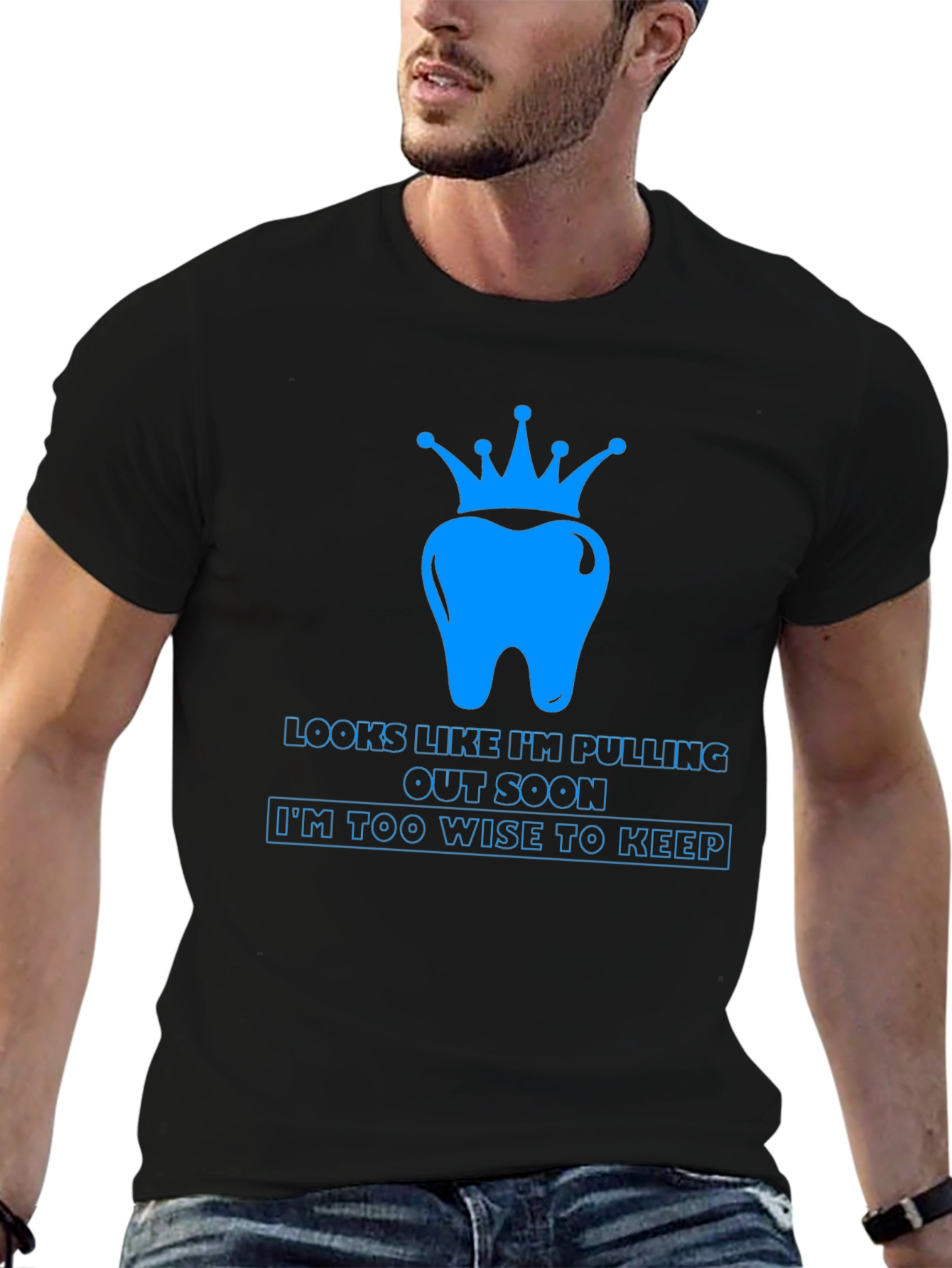 Wisdom Tooth Crown T-Shirt - Funny Dental Tee