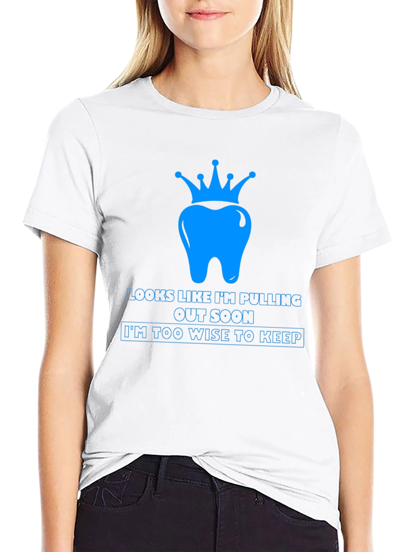 Wisdom Tooth Crown T-Shirt - Funny Dental Tee