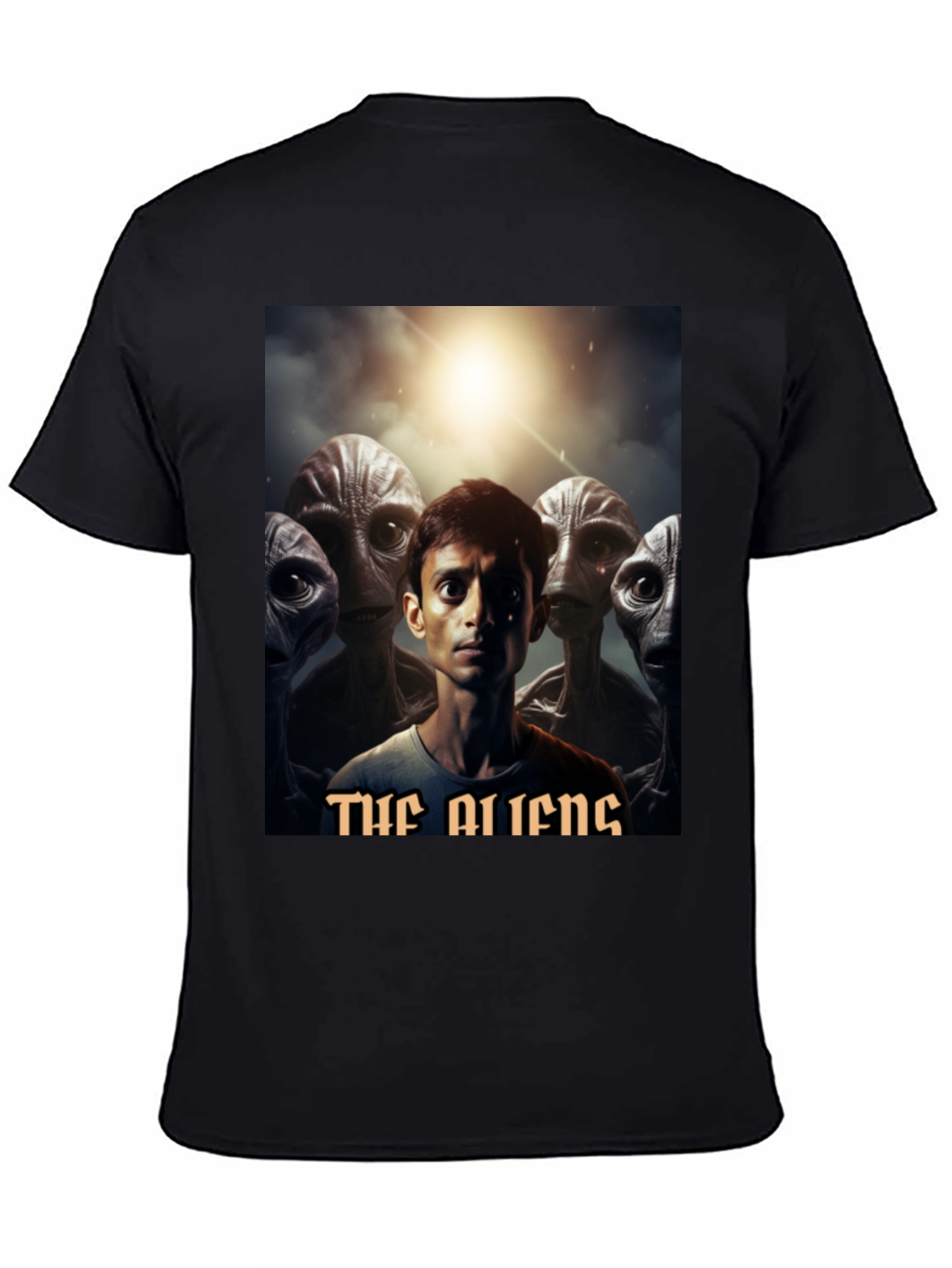 The Aliens Graphic T-Shirt - Black
