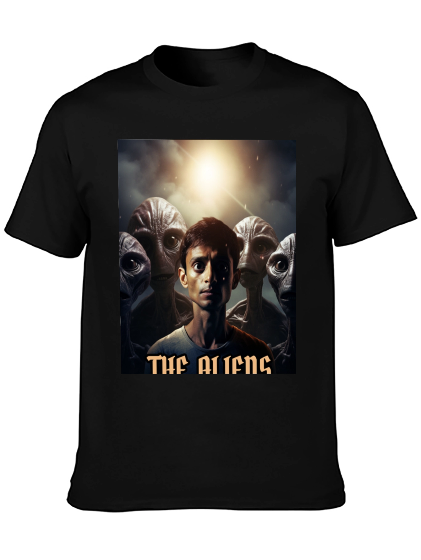 The Aliens Graphic T-Shirt - Black