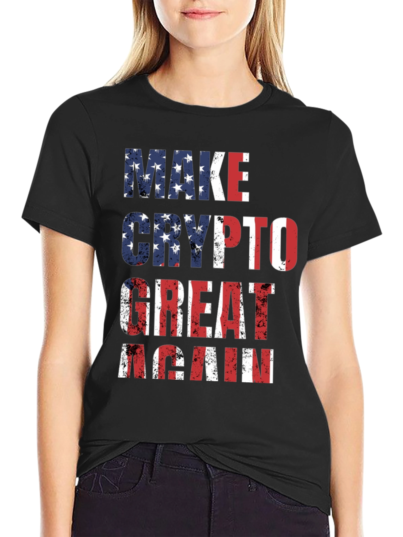 Make Crypto Great Again Graphic T-Shirt