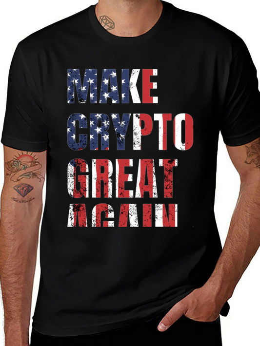 Make Crypto Great Again Graphic T-Shirt
